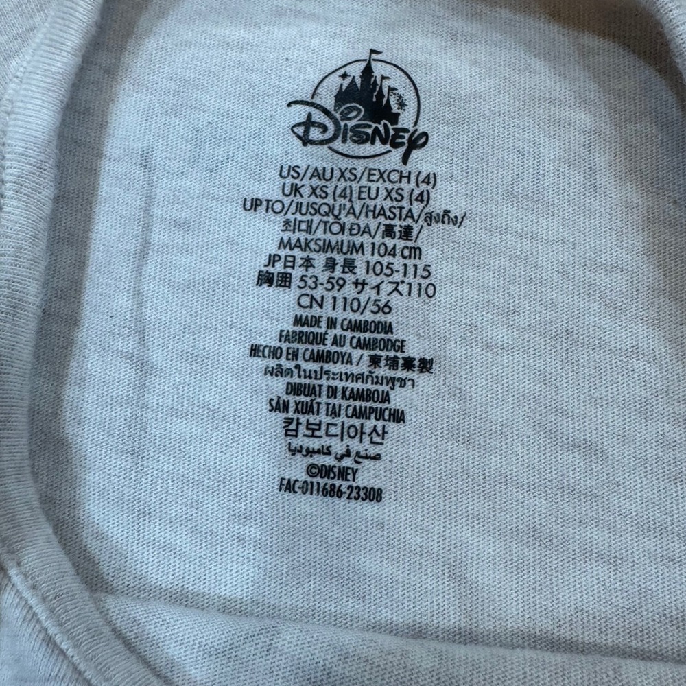 Disney Parks The Lion King Graphic Tank Top Kids Size 4 XS Gray Simba Scar Pumba - Picture 2 of 6